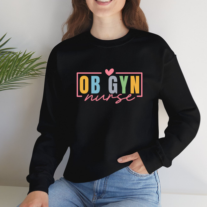 OB GYN Nurse Crewneck