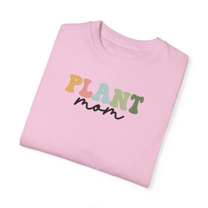 Plant Mom Embroidered Crewneck