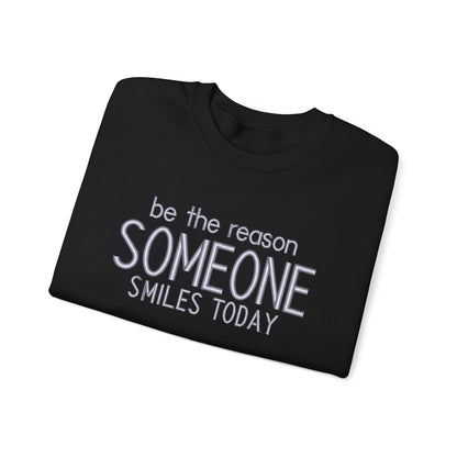 Be The Reason Embroidered Crewneck