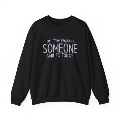 Be The Reason Embroidered Crewneck